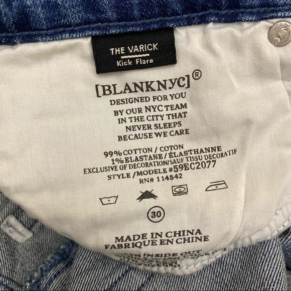 [BLANKNYC] | varick kick flare jeans - Picture 9 of 9
